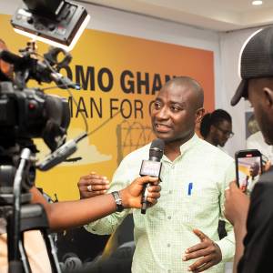 Dr Garba gives interview about Omo Ghana