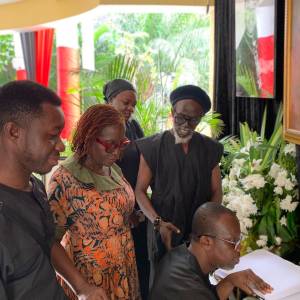 GCF Leadership signs book of Condolence for Daddy Lumba