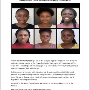 GCF Mourns the Passing of Six Young Girls in Accra