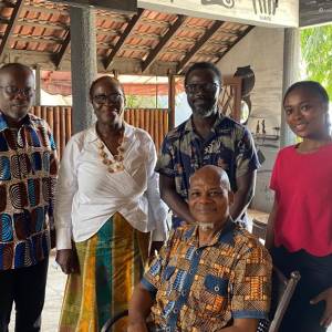 Ghana Culture Forum Executives with associate Pan-African Youth Orchestra during an engagement meeting
