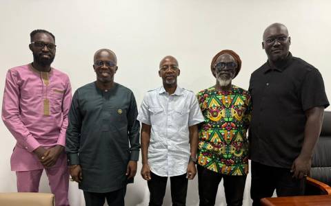 GCF Pays Courtesy Call to Rex Omar