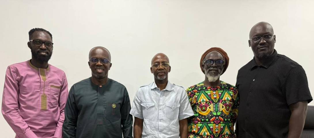 GCF Pays Courtesy Call to Rex Omar