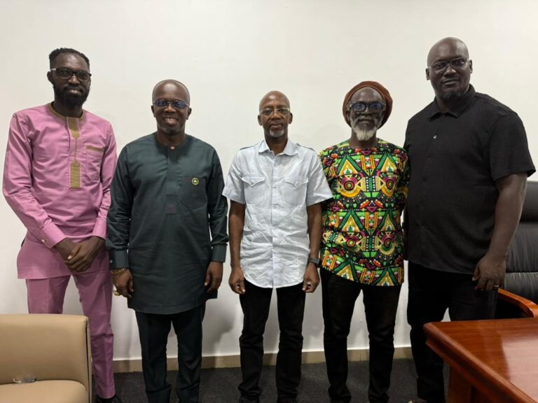 GCF Pays Courtesy Call to Rex Omar