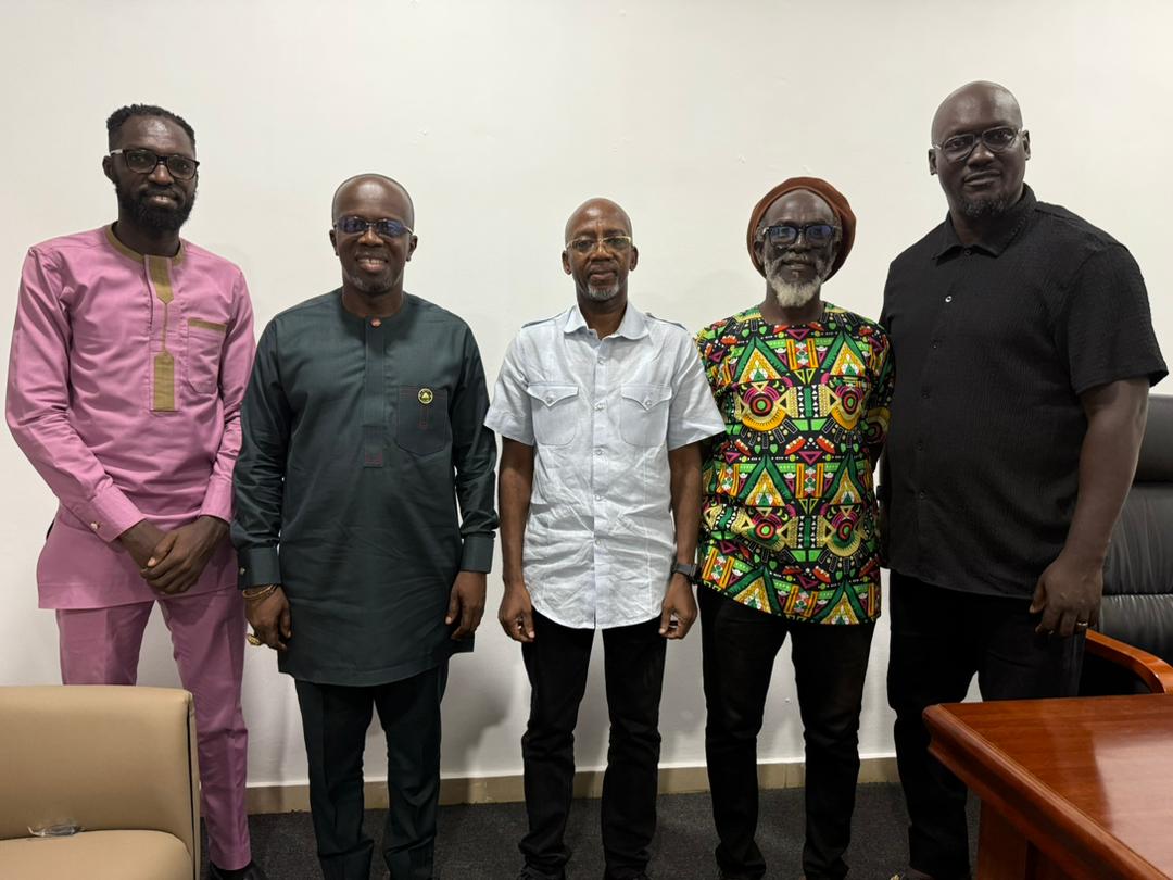 GCF Pays Courtesy Call to Rex Omar