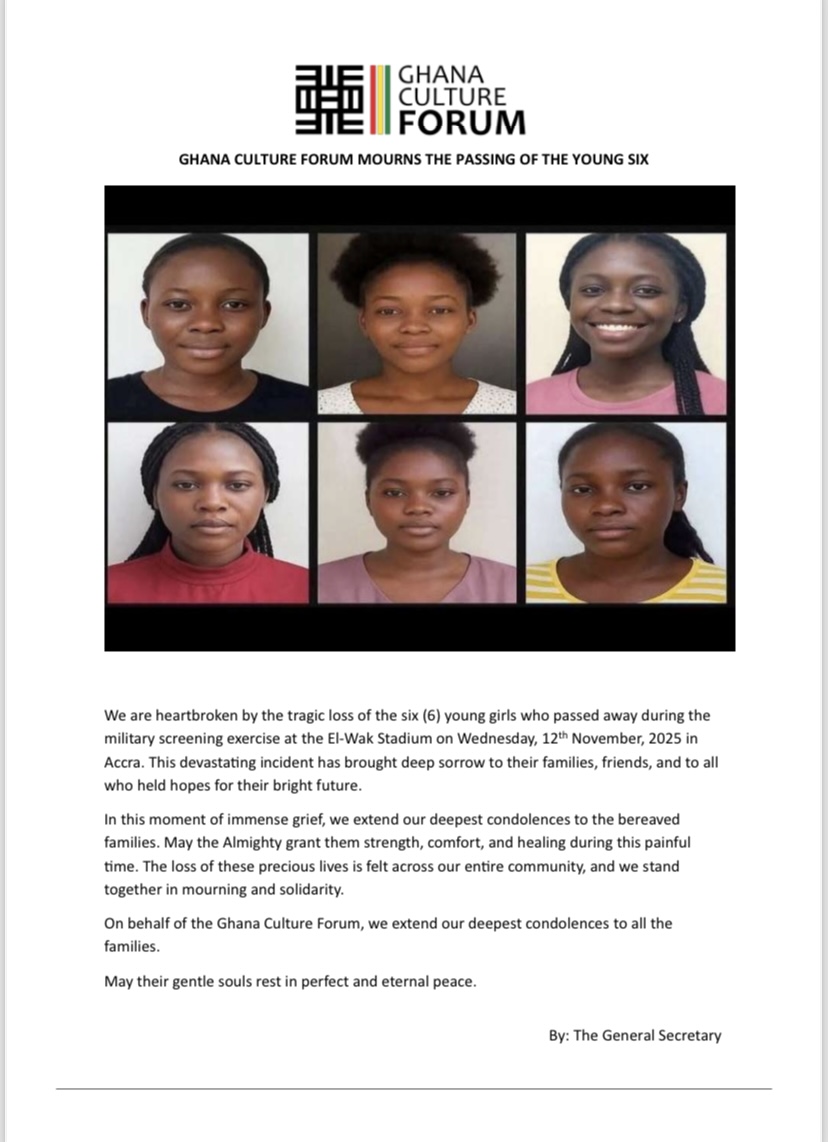 GCF Mourns the Passing of Six Young Girls in Accra